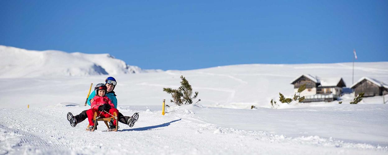 Have fun tobogganing