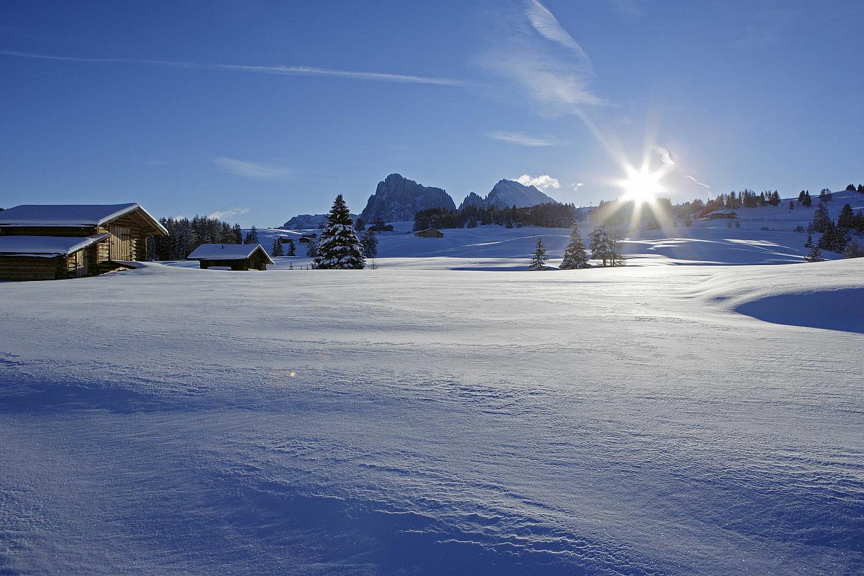 Winterlandschaft in SÃ¼dtirol